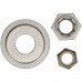 13914Q02 - 13914Q02 (11-13914Q02) PROP NUT KT  minimum 2 for Mercury, Mercruiser, Force or Mariner - Mercury Marine 13914Q02 Propeller Nut Kit - 2 Pack.  Kit includes two prop nuts, spacers and forward thrust washers.  Install thrust washer, propeller, spacer and tab washer (sold separately) before installing prop nut.  Do not operate your engine or drive without all propeller hardware in place.  Prop hardware is stainless steel, durable and corrosion resistant.  To aid future propeller removal, grease prop shaft splines with Mercury 2-4-C or Mercury Special Lube 101.  Propeller nut kit 13914Q02 includes thrust washer 8219321, spacer 420911 and prop nut 40140.Prop kit 13914Q02 is for use on two-cycle Mercury or Mariner 6 hp through 15 hp  outboards, 9.9 hp 4-stroke outboards (1994 through 2004), 15 hp 4-stroke outboards (1994 through 2006) or 9.9 hp through 15 hp Force two-cycle outboards (1998 and newer).See your owner's manual for installation instructions, the Flo-Torq hub, thrust washers and prop nut part numbers to best fit your engine or drive.  The Quicksilver brand is the leader in delivering uncompromising engine oils, parts and accessories to the marine industry for over 65 years.  Quicksilver is the premier supplier of Mercury Marine Original Equipment replacement engine parts, oils, and accessories, but also works to serve all Original Equipment brands in the marine and powersports industries.  It has earned a loyal following by providing the highest quality products that are tested through some of the most rigorous environments and testing procedures. No aftermarket company comes close to the level of research and design as Quicksilver; buying Quicksilver is buying performance, protection and peace of mind.  