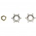 52707Q1 - 52707Q1 (11-52707Q1) PROP NUT KIT minimum 2 for Mercury, Mercruiser, Force or Mariner - Mercury Marine 52707Q1 Propeller Nut Kit - 2 Pack.  Kit includes two nylock propeller nuts and four tab washers.  Install thrust washer, propeller and tab washer before installing prop nut.  Do not operate your engine or drive without all propeller hardware in place.  Prop hardware is stainless steel, durable and corrosion resistant.  To aid future propeller removal, grease prop shaft splines with Mercury 2-4-C or Mercury Special Lube 101.  Propeller nut kit 52707Q1 includes two nylock propeller nuts and four tab washers.See your owner's manual for installation instructions, the Flo-Torq hub, thrust washers and prop nut part numbers to best fit your engine or drive.  The Quicksilver brand is the leader in delivering uncompromising engine oils, parts and accessories to the marine industry for over 65 years.  Quicksilver is the premier supplier of Mercury Marine Original Equipment replacement engine parts, oils, and accessories, but also works to serve all Original Equipment brands in the marine and powersports industries.  It has earned a loyal following by providing the highest quality products that are tested through some of the most rigorous environments and testing procedures. No aftermarket company comes close to the level of research and design as Quicksilver; buying Quicksilver is buying performance, protection and peace of mind.  