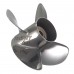 878614A46 - 878614A46 (48-878614A46) TSPORT 13 for Mercury, Mercruiser, Force or Mariner - Mercury Marine 878614A46 Trophy Sport Propeller &ndash; 4-Blade 10.625&rdquo; Diameter x 13&rdquo; Pitch Right-Hand Rotation Elite Series.  Strong hole shot and acceleration.  Delivers the advantages of higher performance stainless steel propellers to 40 hp through 60 hp outboard powered boats.  Uses Flo-Torq II Hub System to cushion and protect the engine drivetrain from most damage causing impacts.  The high rake and aggressive cupping on four, strong, stainless steel blades.  Improves handling, holding and reduces steering loads.  Trophy Sport propeller 878614A46 is designed for use on 40 hp through 60 hp Mercury and Mariner Bigfoot/Command Thrust outboards.  Can also be used on 25 hp Bigfoot/Command Thrust outboards, 30 hp two-cycle, 30 hp through 55 hp Mercury and Mariner SeaPro/Marathon outboards, 30 hp 4‑stroke (1994 through 2005), 40‑60 hp 2‑cycle and 4‑Stroke (excluding Bigfoot/Command Thrust 1977 and newer).  Flo-Torq II Hub Kit For Mercury, Mariner or MerCruiser included.  For optional Flo-Torq hubs, thrust washers, aft washers and prop nuts, please see your owner's manual.Mercury Marine&rsquo;s passion for performance is matched by your drive for the new, the unknown. Our legendary reliability and durability let you boldly embrace your next adventure&mdash;large or small&mdash;knowing you&rsquo;re backed by the best quality design, engineering, and materials.  